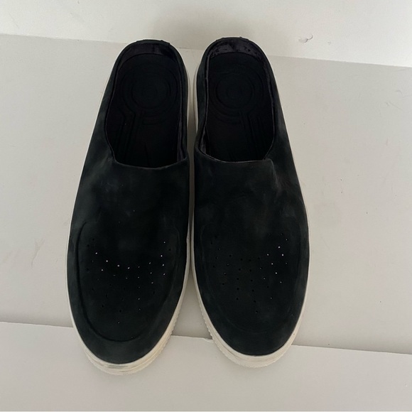 Nike Air Force 1 Lover XX Premium Black Suede Slip-On Mule Sneaker size 11 - Picture 8 of 9